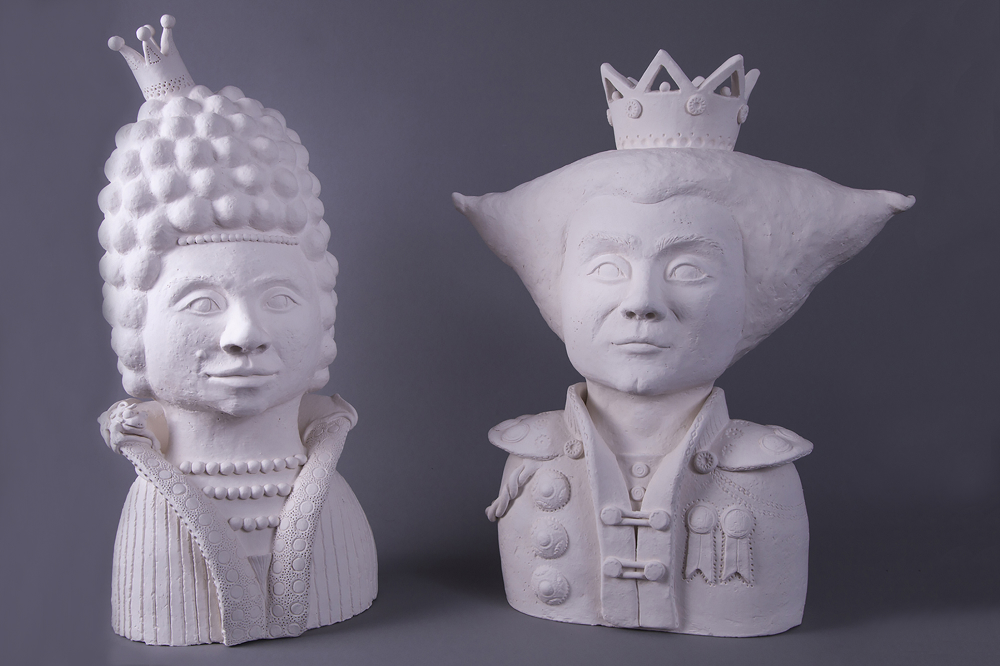 Royalty Ceramic Figurative Sculpture